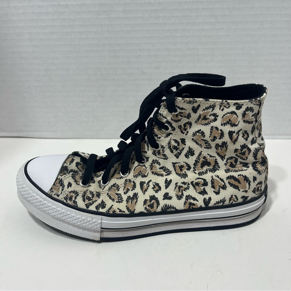 Converse Chuck Taylor All Star Lift High-Top platform sneakers animal print - Picture 10 of 15